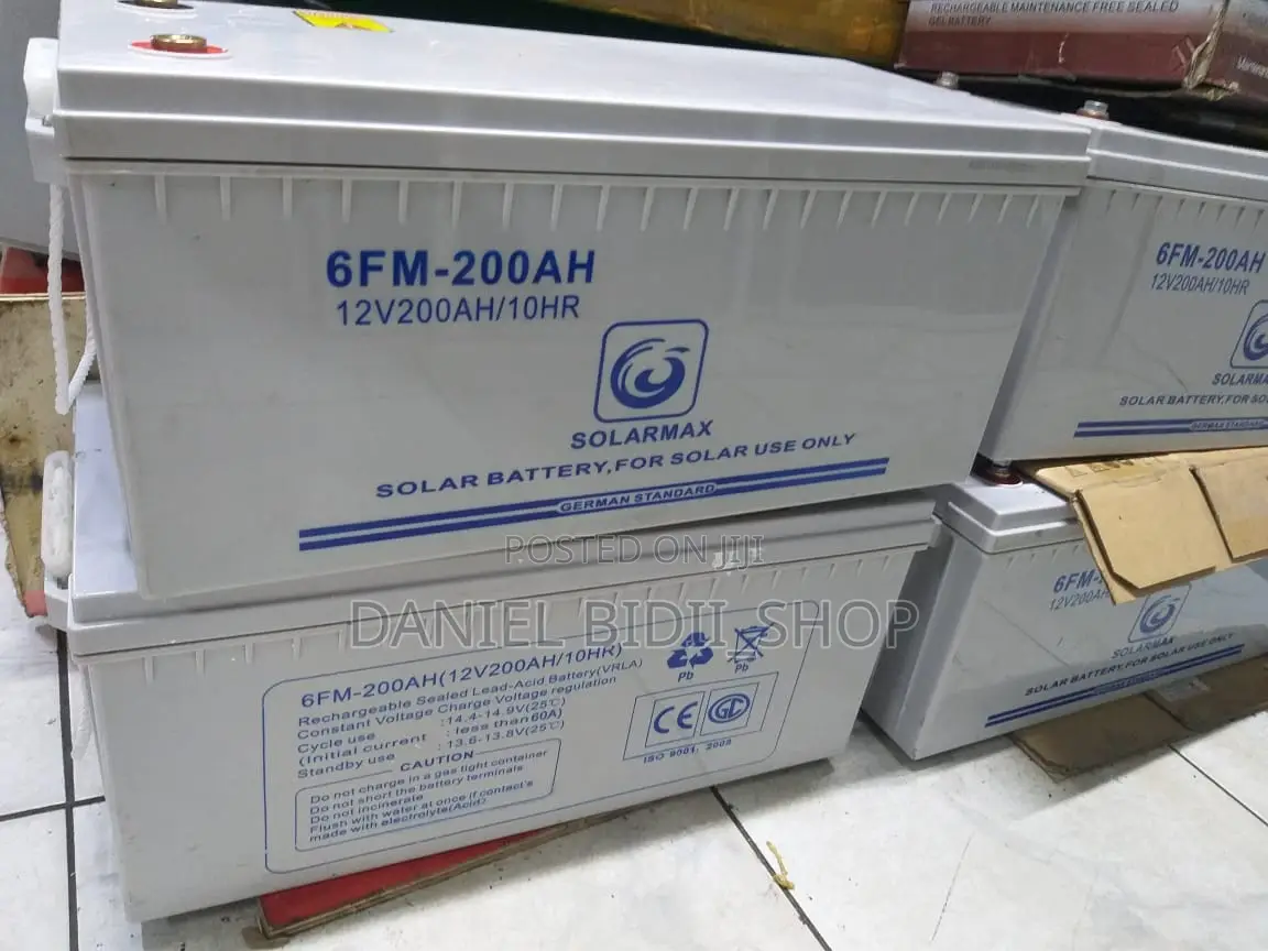 12v 200ah Solarmax Deep Cycle Solar Backup Battery