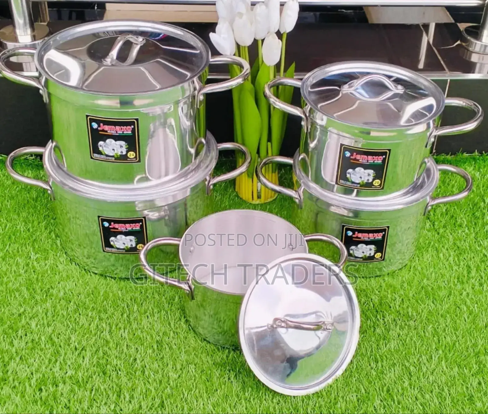 Jemaxo Heavy Stainless Cookware Set