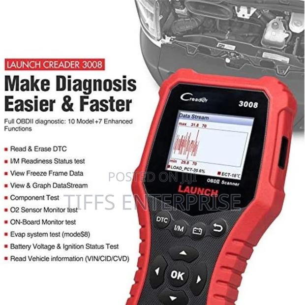 Launch Obd2 Scanner Creader 3008 - thumbnail 2