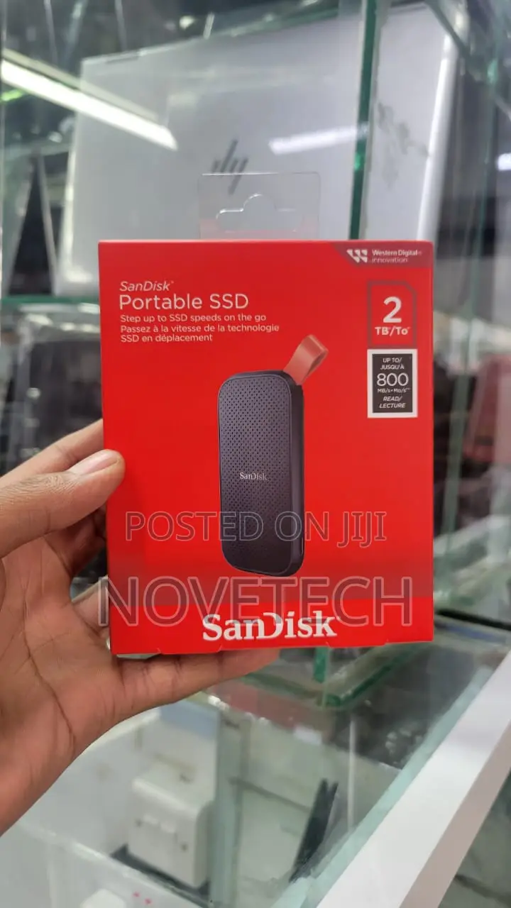 Sandisk 2tb External Portable SSD Usb-C, Usb 3.2 Gen 2