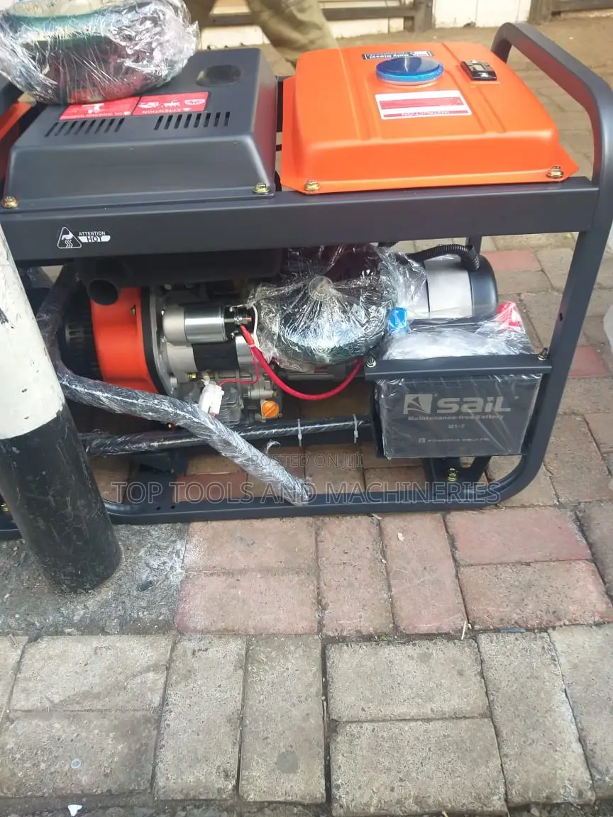 Hisaki Japan 10 Kva Open Type Diesel Generator