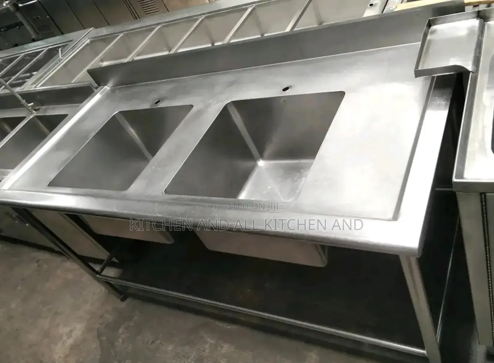 Heavy Duty Magnificent 2 Basin Sink