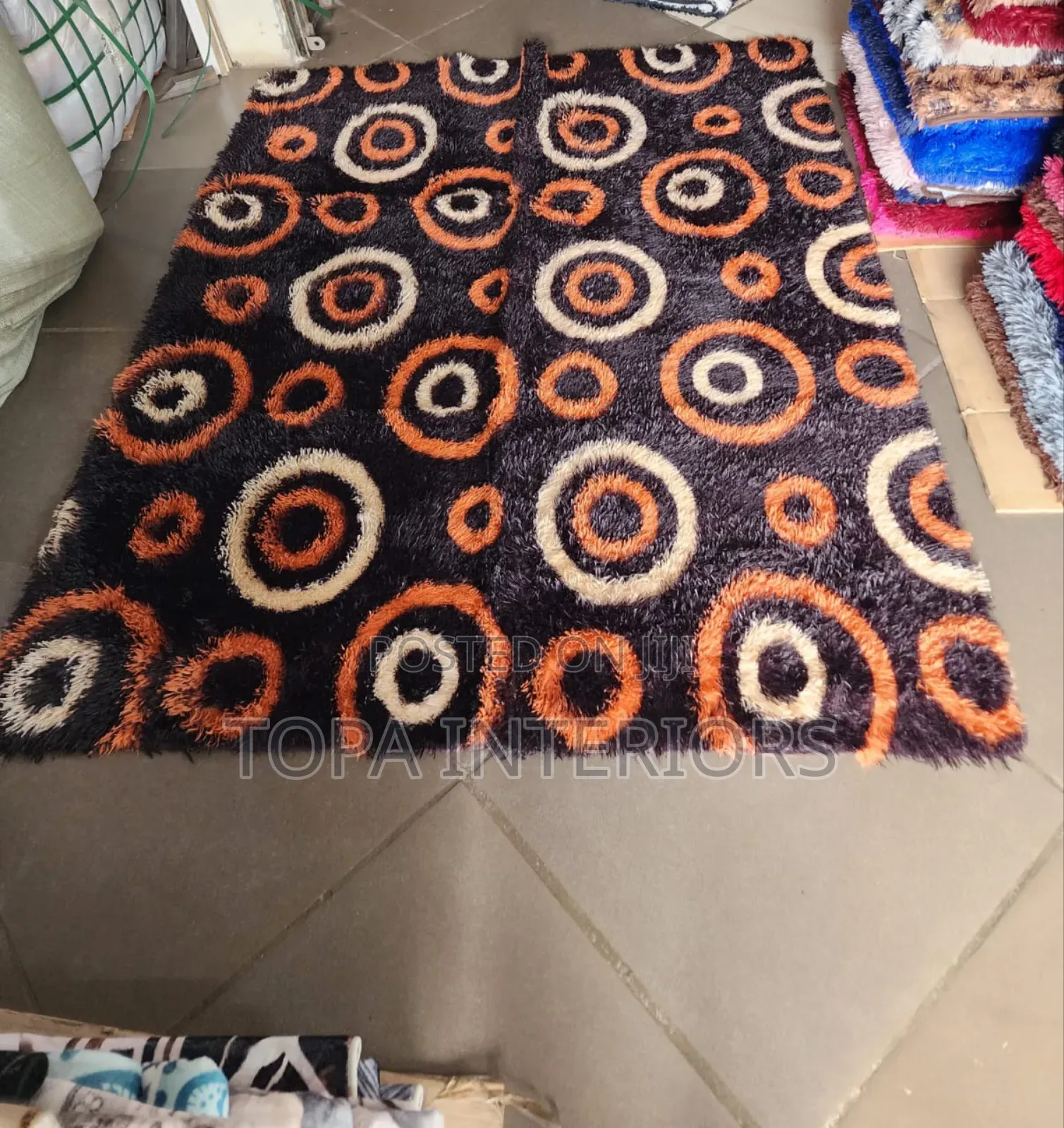 7by8 Fluffy Carpets for Living Room