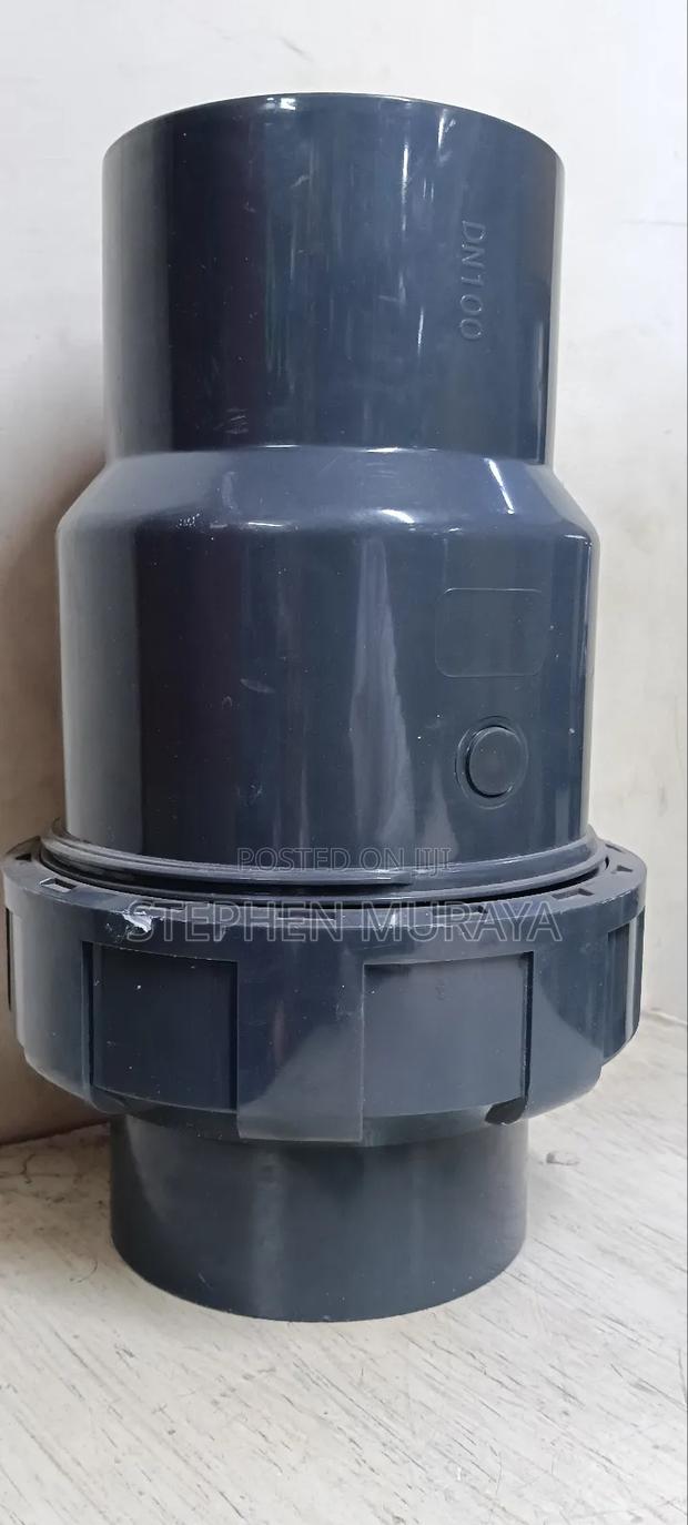 PVC 4"Single Union Non Return Valve