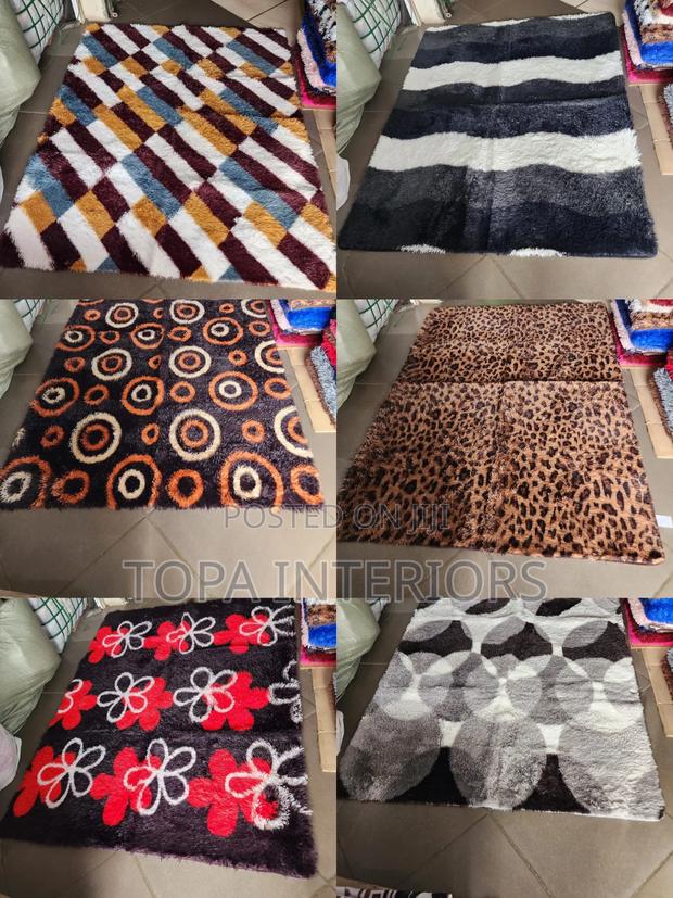 Light Fluffy Living Room and Bedroom Bedside Mats Carpets
