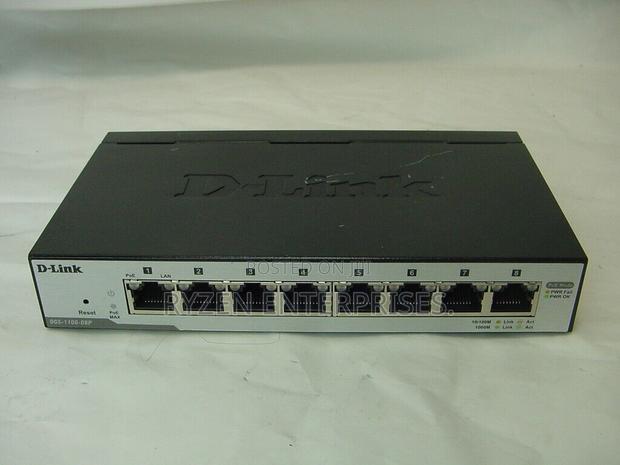 D-link 8-port Gigabit Smart Managed Switch Dgs-1100-08p