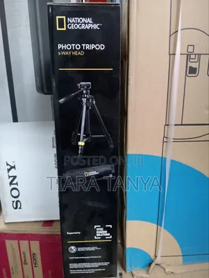 Tripod 3 Way Head Stand