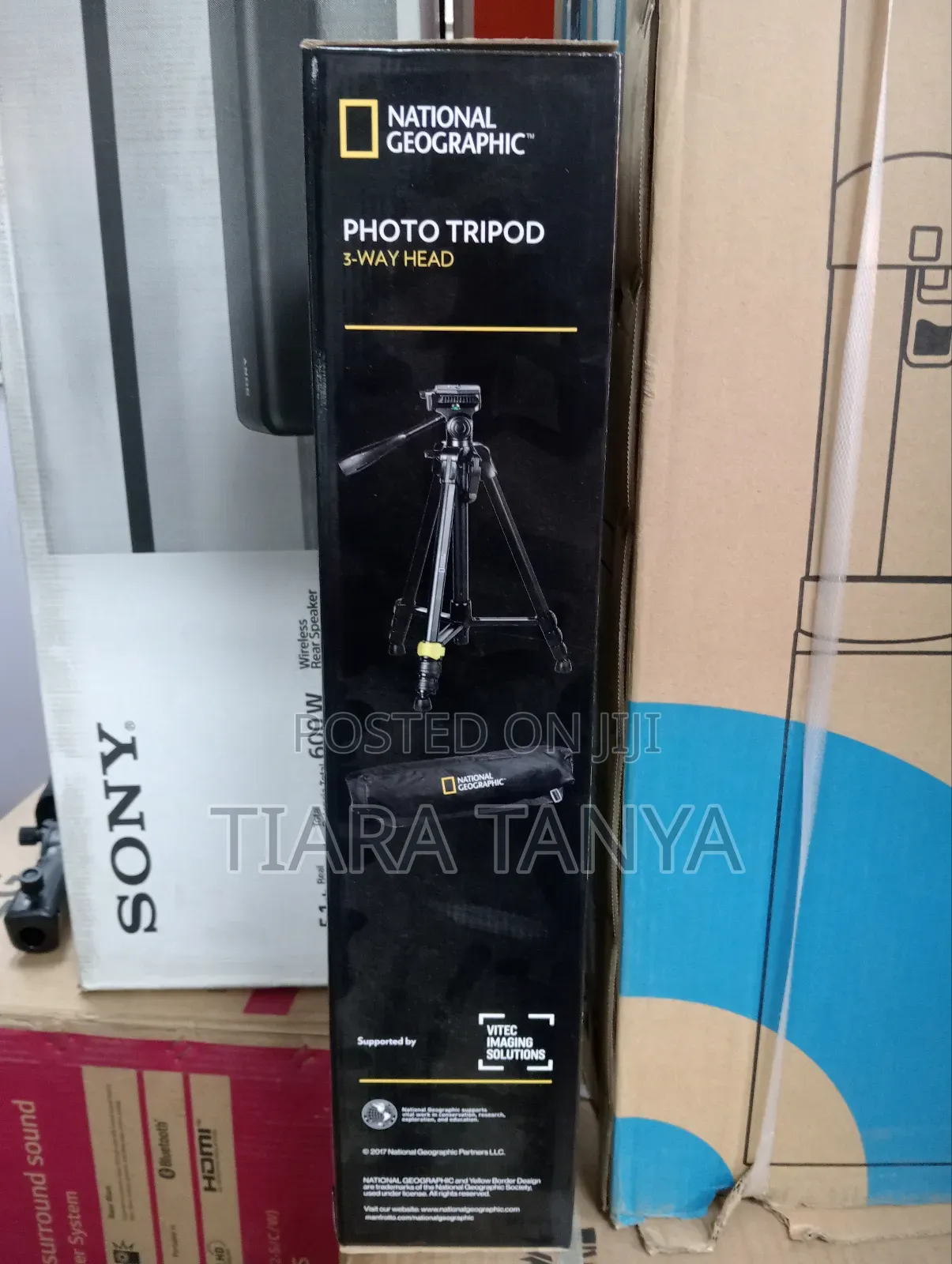 Tripod 3 Way Head Stand