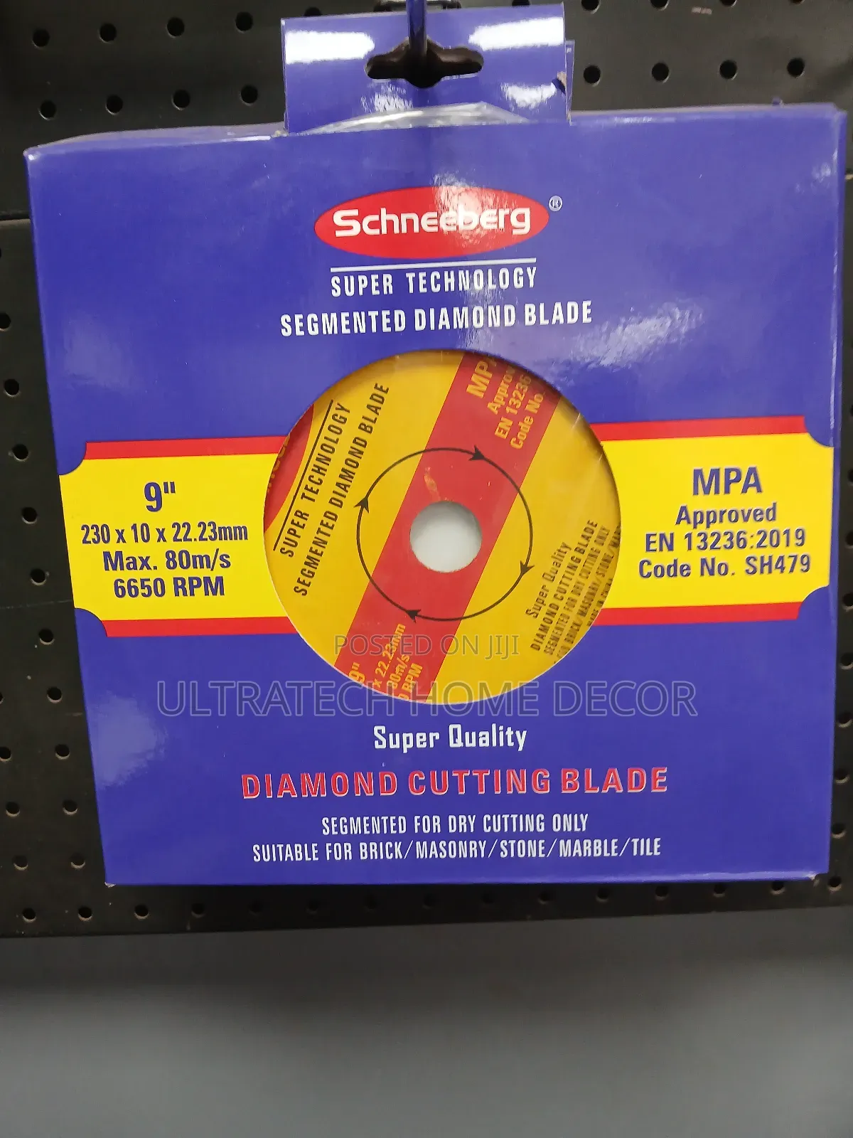 Segmented Diamond Cutting Disc.