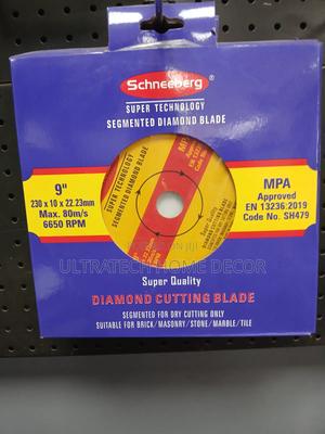 Segmented Diamond Cutting Disc. - main view