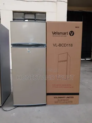 Volsmart 118litres Double Door Refrigerator