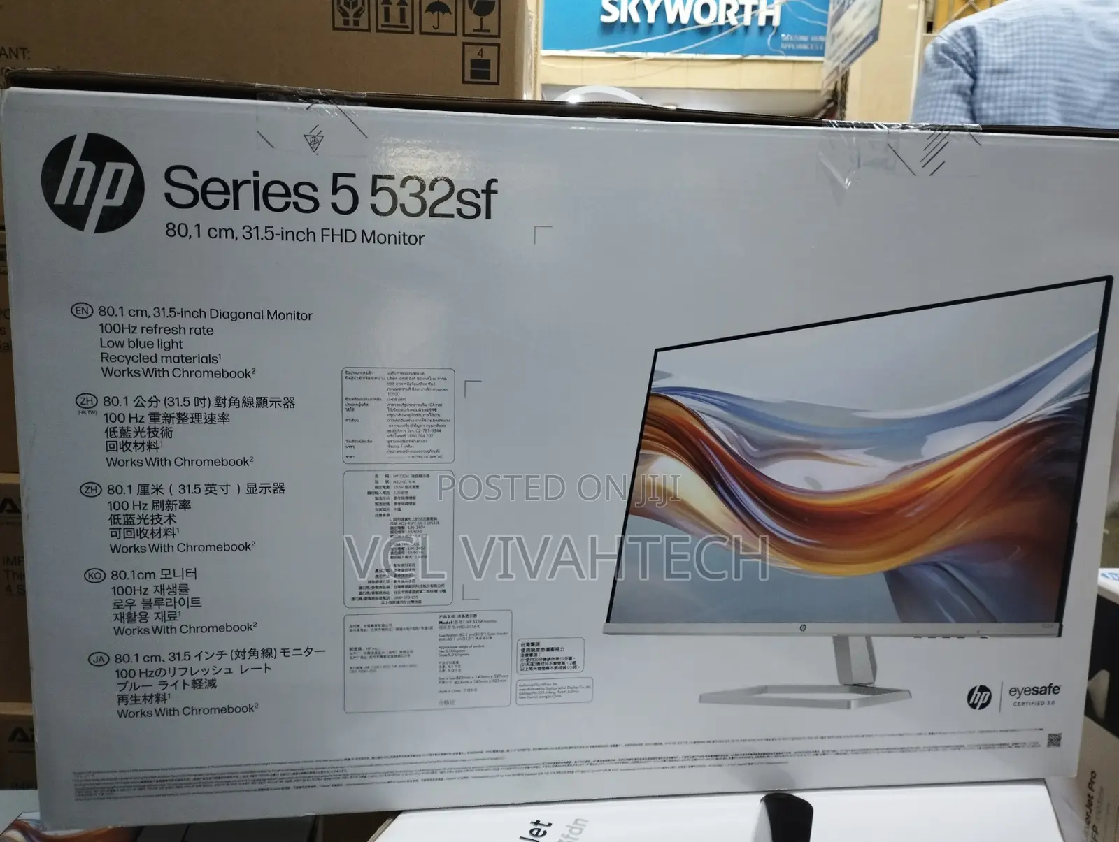 Hp M32f 31.5 Inch FHD Monitor With Amd Freesync