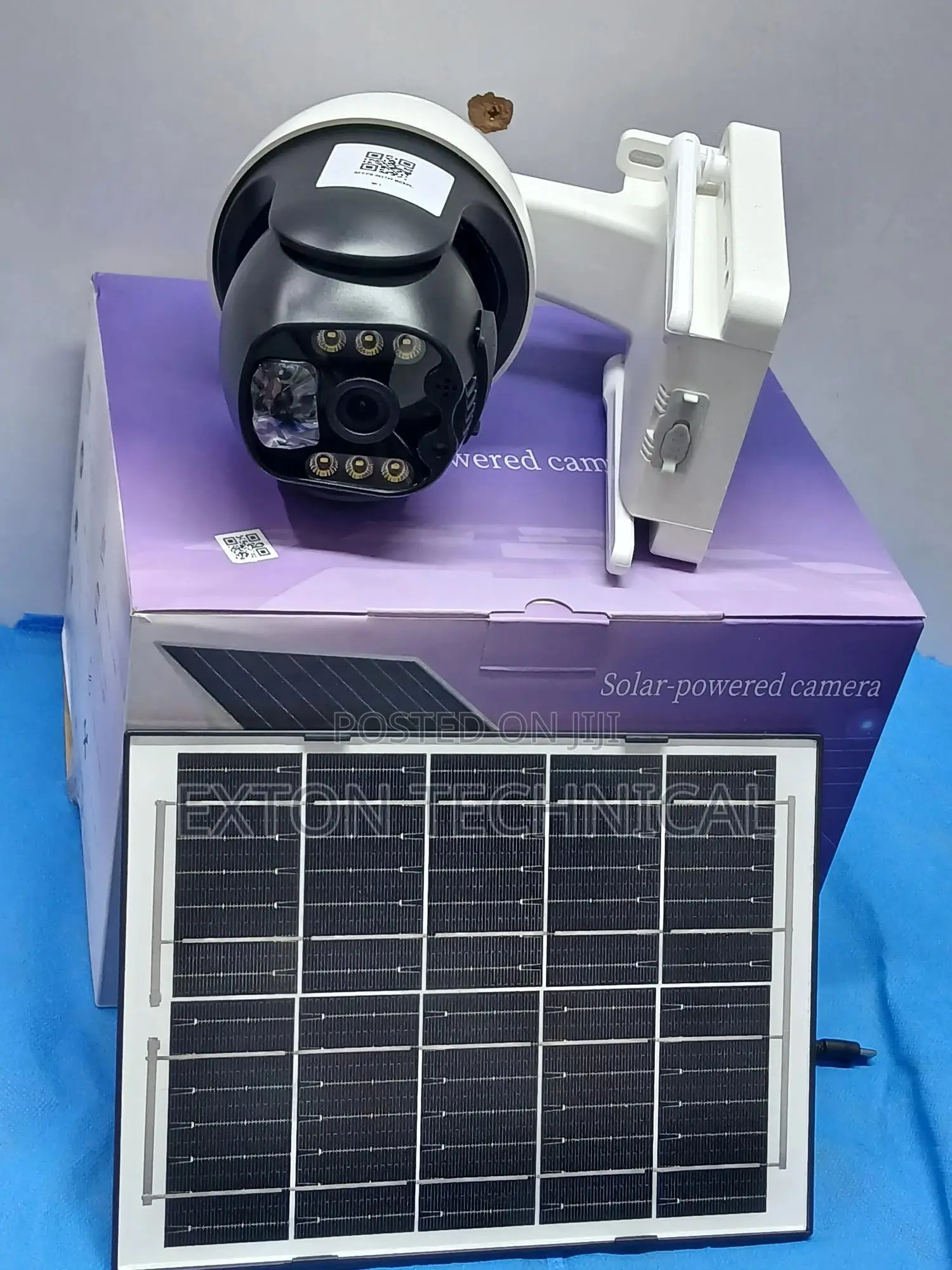 Solar Powered Camera V360 PTZ Solar CCTV