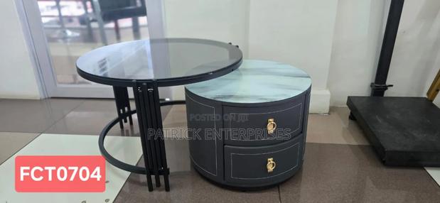 Imported Modern Nesting Coffee Table Top Glass