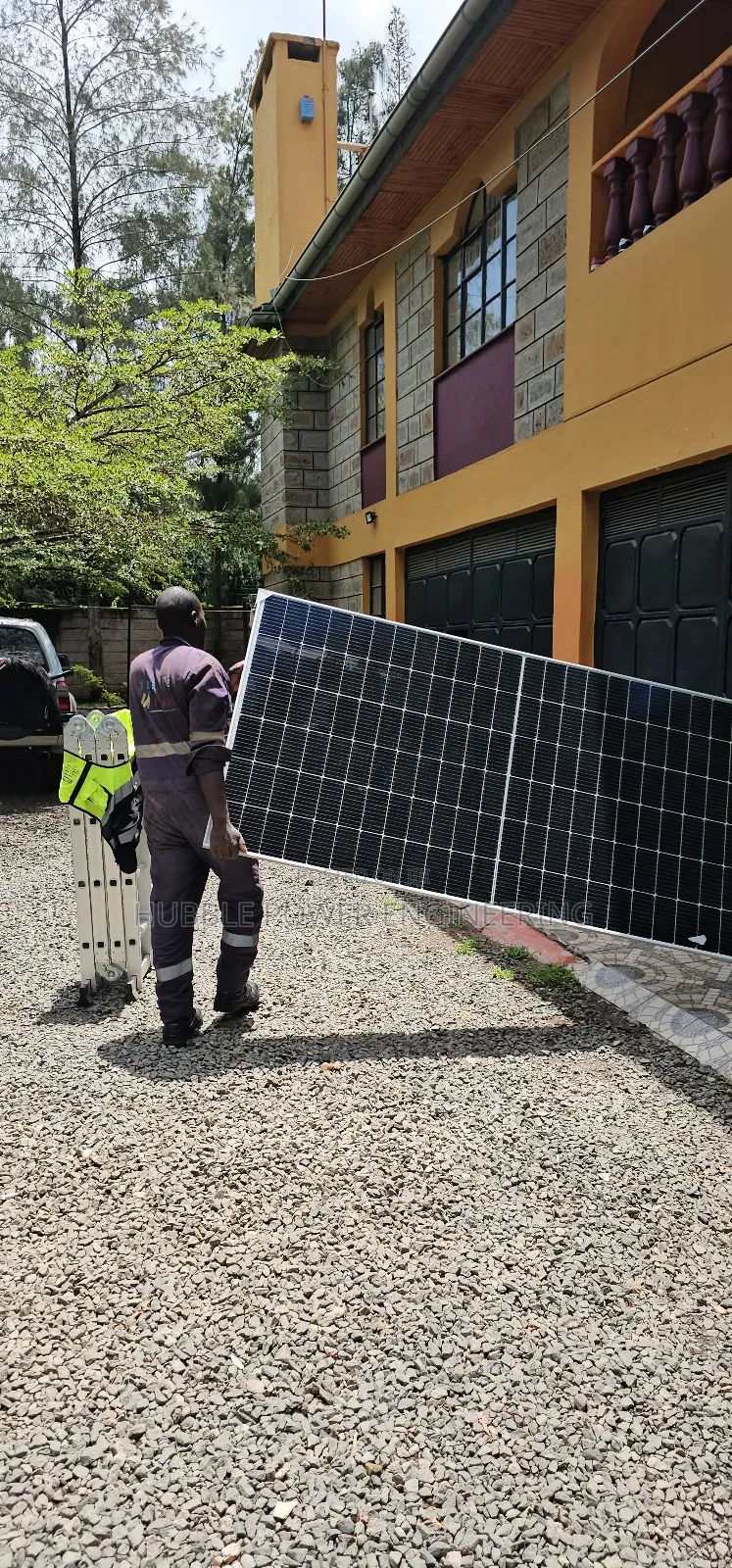10kwh Lithium Battery, 5kw Hybrid Inverter,3.3kw Solar Panel