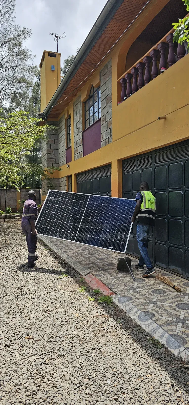 10kwh Lithium Battery, 5kw Hybrid Inverter,3.3kw Solar Panel