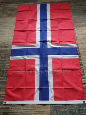 Country National Flag for Norway Cloth 36x58 Inch