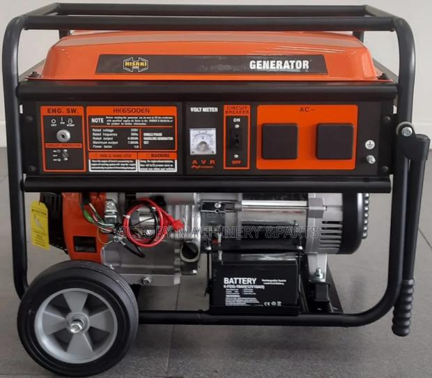 Hisaki Japan Petrol Generator 6.4kva Hk6600en