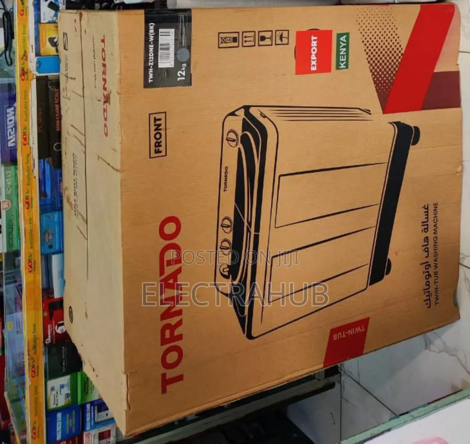 Tornado Washing Machine Top Load Twin Tub 12kg New Sealed