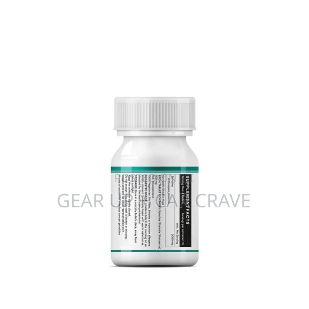 Inlife Spirulina Supplement | 500mg | 60 Tablets - thumbnail 2