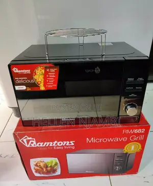 *Ramtons 20litres Digital Microwave With Grill Rm 682