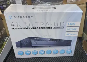 Amcrest Nv4116e 720p/1080p 3mp-8mp NVR