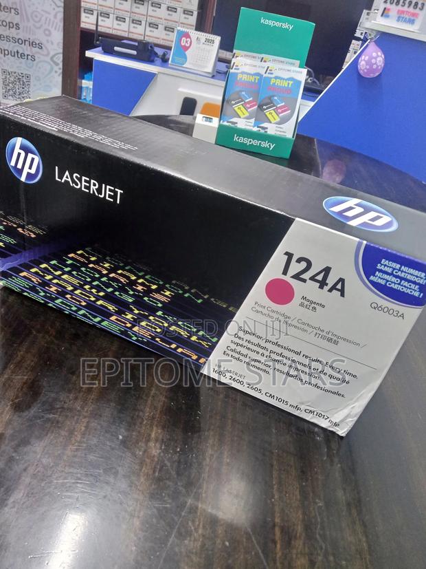 Glaring Hp 124a Magenta Original Laserjet Toner Cartridge