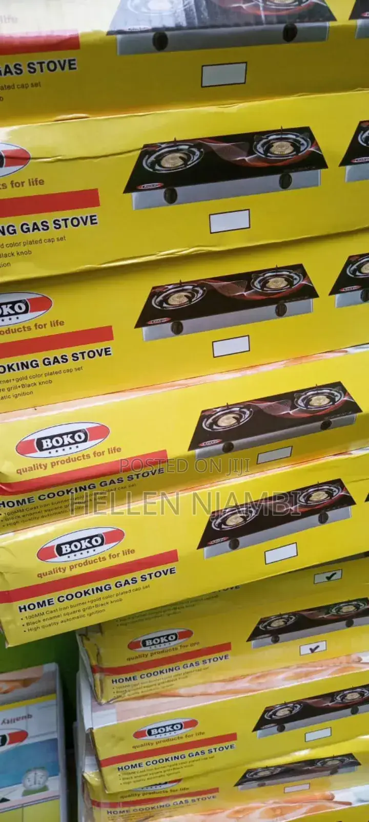 Boko 2 Burner Glass Cooker