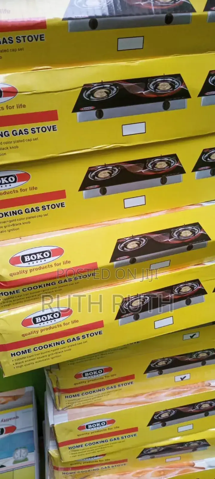 Boko 2 Burner Glass Cooker