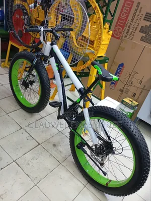 Available Fat Tire Bicycle Size 26 With Gear and Front Shoke