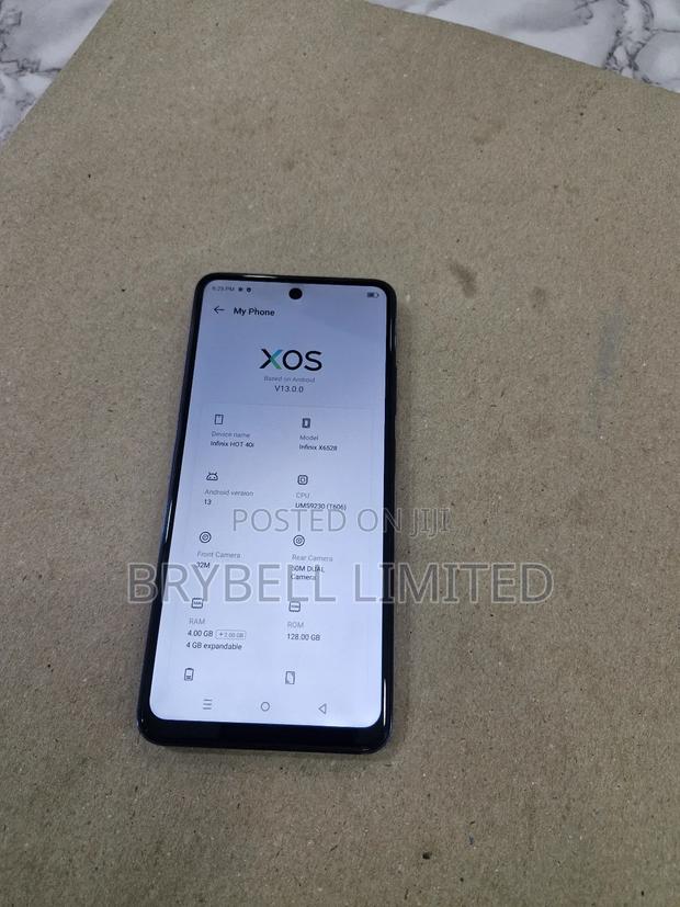 Infinix Hot 40i 128 GB Blue - thumbnail 4