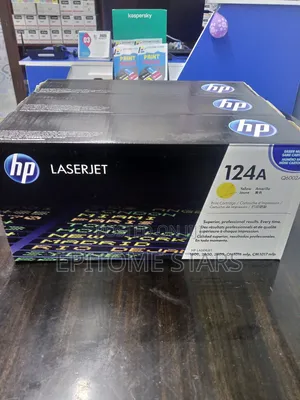 Gleaming Hp 134a Yellow Original Laserjet Toner Cartridges