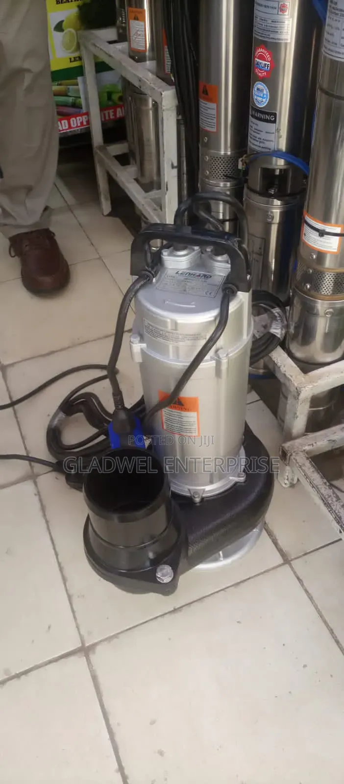 Best Quality Leonhard 2hp Sewage Pump/11.4m