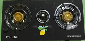 Ipcone 3 Burner Glass Top Cooker/3 Burner