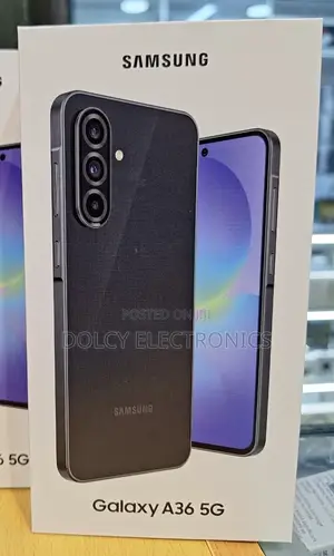 New Samsung Galaxy A36 128 GB Black