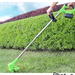 Cordless Electric Lawn Mower Foldable Adjustable Trimmer