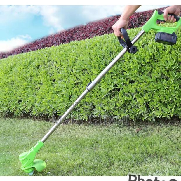 Cordless Electric Lawn Mower Foldable Adjustable Trimmer