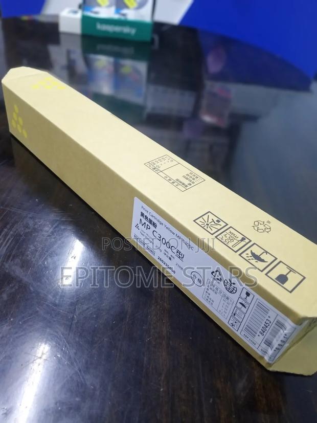 Exceptional Ricoh Mp C300 Yellow Original Toner Cartridge