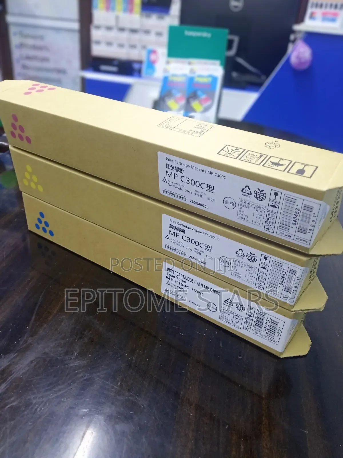 Phenomenal Ricoh Mp C300 Original Color Toner Cartridges