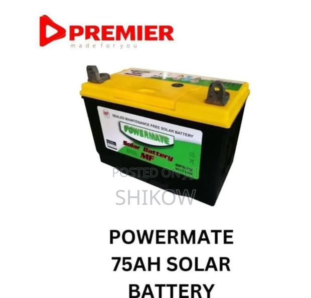 Powermate 75ah Solar Battery - main view