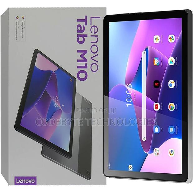 New Lenovo Tab M10 64 GB Gray - thumbnail 4