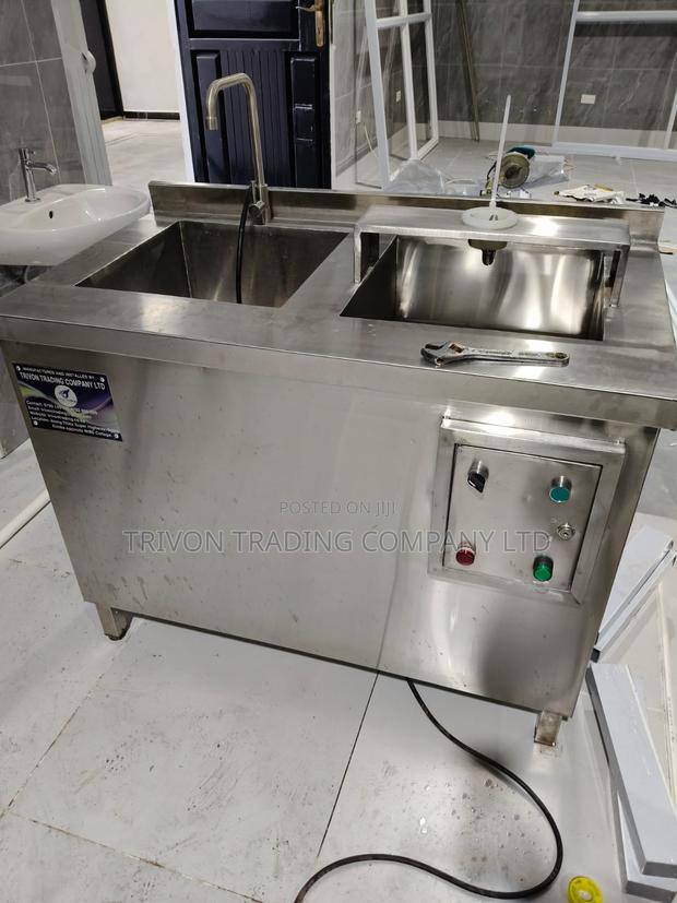 Stainless Steel Jet-Type Bottle Rinser