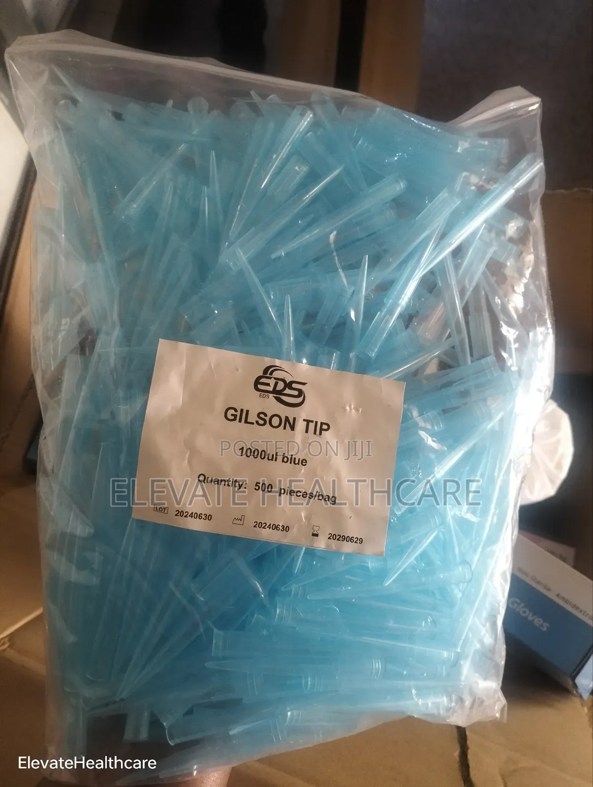 Blue Tips 500pcs