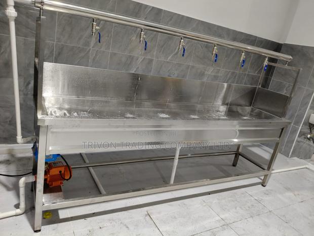 Water Filling Station – 6 Taps for Fast Service