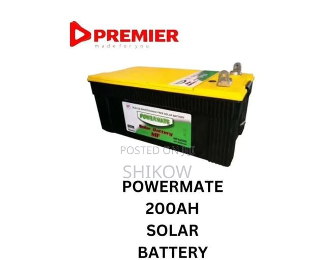 Powermate 200ah Solar Battery - main view