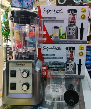 *Signature Commercial 2in1 Blender With 2 Jars 1800w Sh-209d
