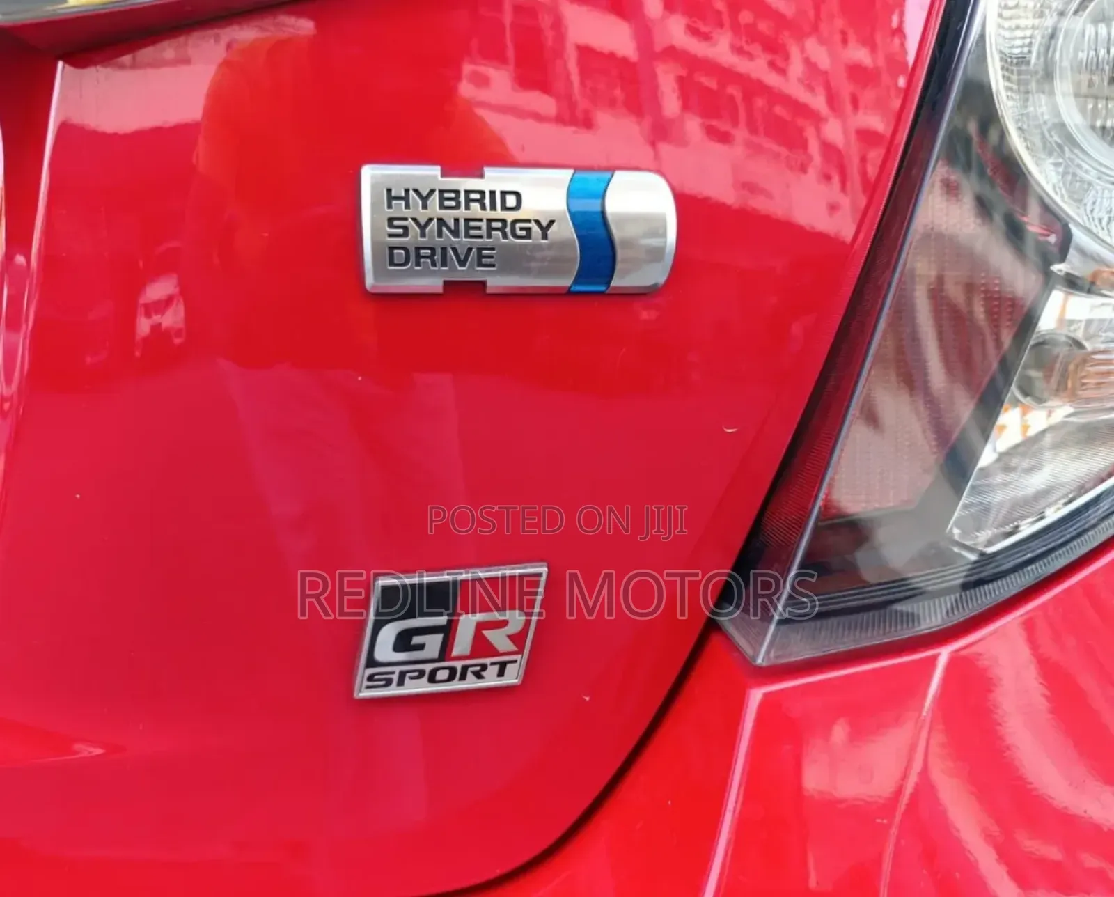 Toyota Vitz 1.5 FWD Hybrid 5dr 2018 Red