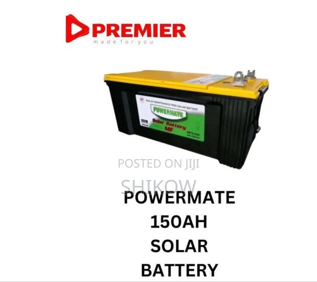 Powermate 150ah Solar Battery - main view