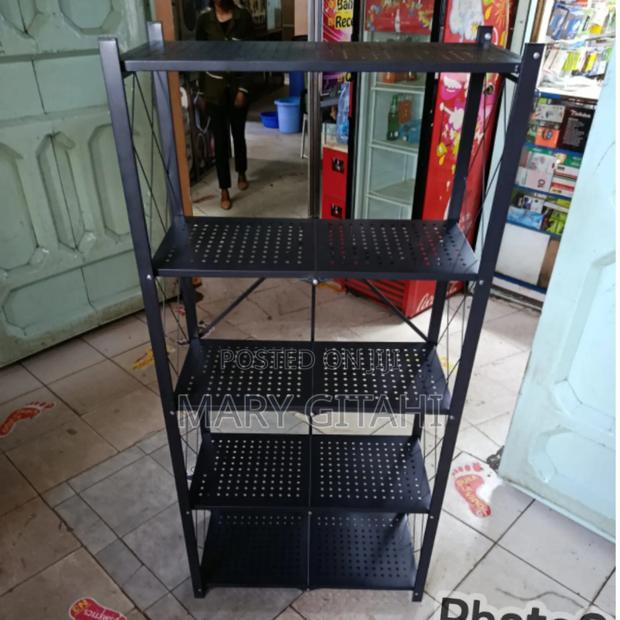 Foldable 5 Tier Kitchen Rack at - main view