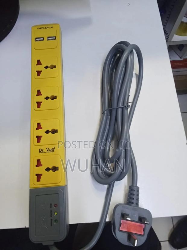 5 Way Dr.Volt Smart Extension Cable Inbuilt Power Guard - main view